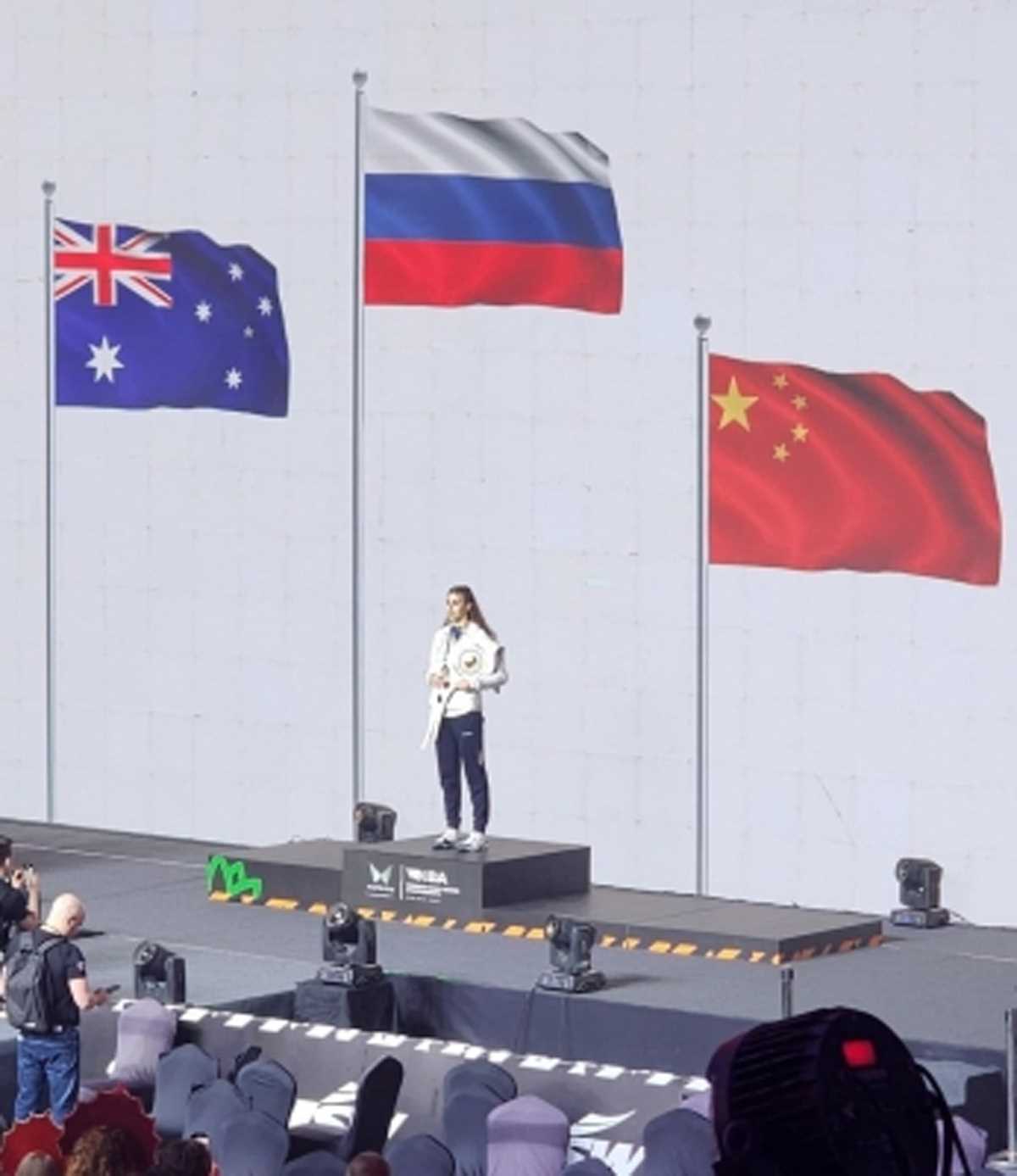 विश्व मुक्केबाजी चैंपियनशिप: क्षमा करें, हमने गलत राष्ट्रगान बजाया